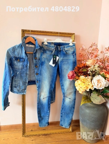 G-STAR RAW Arc 3D Нови жестоки оригинални дамски дънки и яке, снимка 7 - Дънки - 54526270