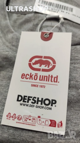 Нова мъжка тениска Ecko M size oversize, снимка 4 - Тениски - 54884147