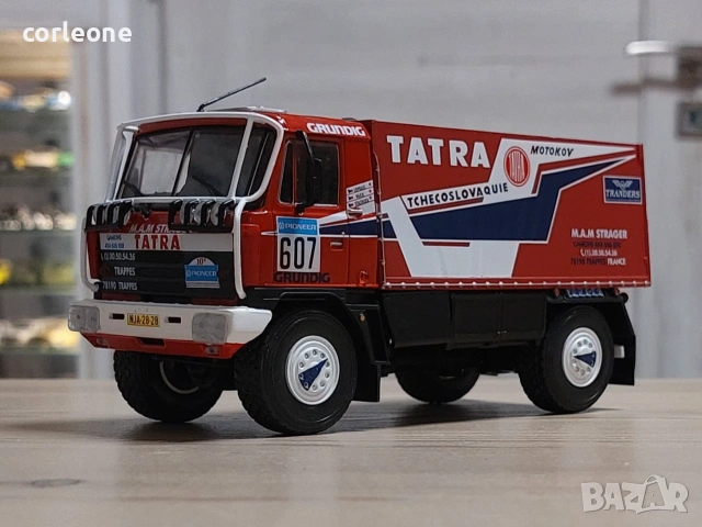 TATRA 815 4x4 Dakar 1990 - мащаб 1:43 на DeAgostini моделът е нов в блистер