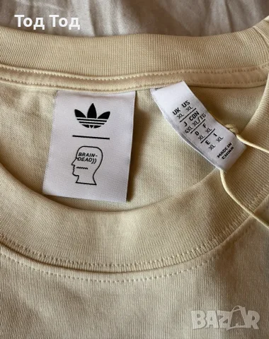 тениска Adidas x Brain Dead , снимка 4 - Тениски - 55599332
