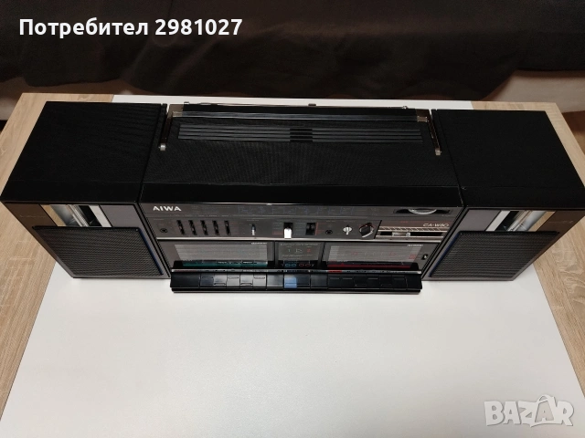 Радиокасетофон Aiwa CA-W80, снимка 3 - Радиокасетофони, транзистори - 54772920