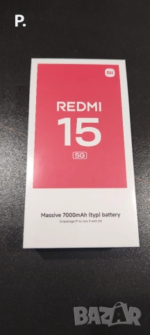 Нов ! Redmi Note 15 5G 8GB/256GB 2г гаранция