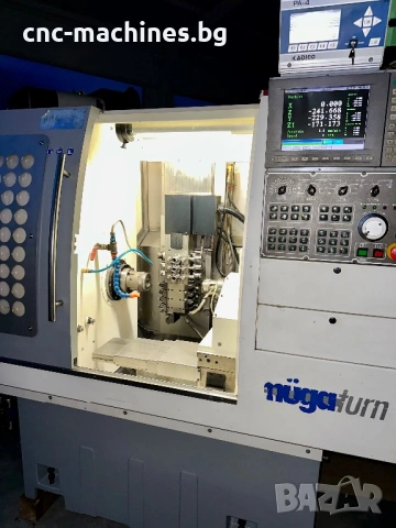 CNC Струг с ЦПУ 6 оси MÜGA TURN - XP4-42 SM ЦПУ струг , снимка 2 - Други машини и части - 54822817