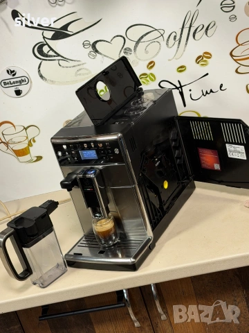 Кафемашина кафе автомат Saeco PicoBarista de luxe с гаранция, снимка 6 - Кафемашини - 54724195