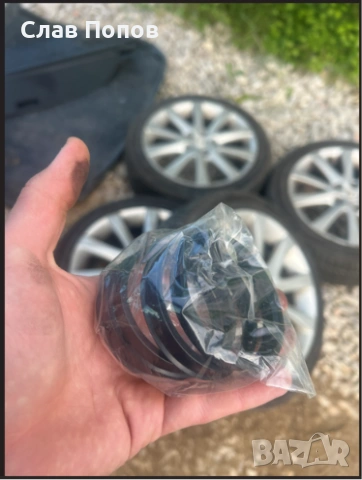 Гуми с джанти 215/45R17 за Мазда 5х114,3, снимка 8 - Гуми и джанти - 54577102