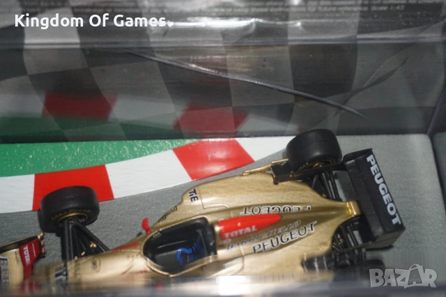 Formula 1 The Car Collection Jordan 196 - 1996 Rubens Barrichello МАЩАБ 1:43 Panini Collections, снимка 3 - Колекции - 54462314
