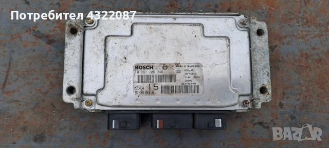 ECU / Компютър двигател Citroen Saxo/Peugeot 106 1.1i BOSCH 0 261 206 246
