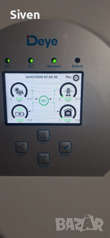 Хибриден инвертор Deye 10 kw монофазен