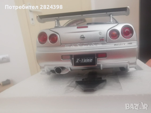 Autoart 1:18 Nissan skyline R34 GTR, снимка 6 - Колекции - 54742511
