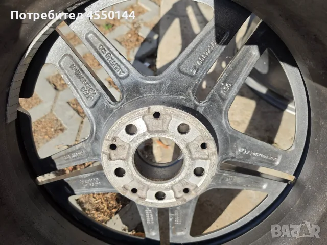 Джанти от Мерцедес AMG, снимка 3 - Гуми и джанти - 55686714