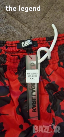 Мъжки бански Moncler и Karl Lagerfeld, снимка 5 - Спортни дрехи, екипи - 54747637