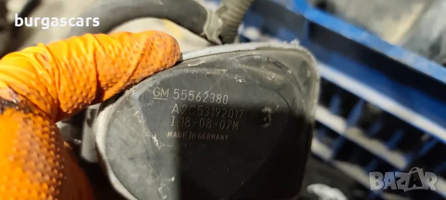 Дроселова клапа 55562380 Opel Vectra C 1.8-140к.с., снимка 2 - Части - 55407200