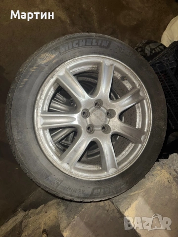 Джанти Субару 16ки, снимка 2 - Гуми и джанти - 54298220