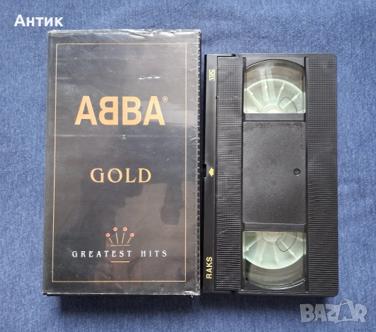 Видеокасета VHS ABBA Gold Greatest Hits 