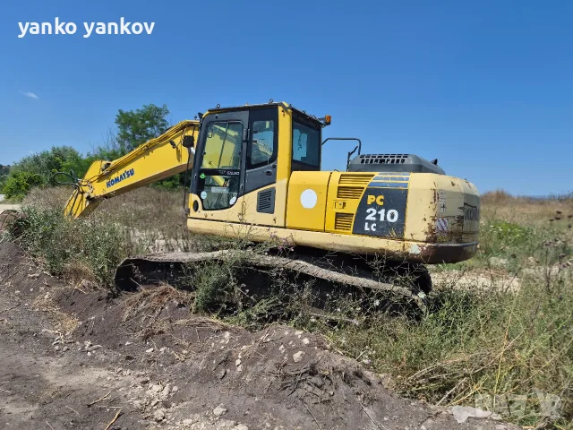 Верижен багер Komatsu PC210, снимка 2 - Индустриална техника - 55500616