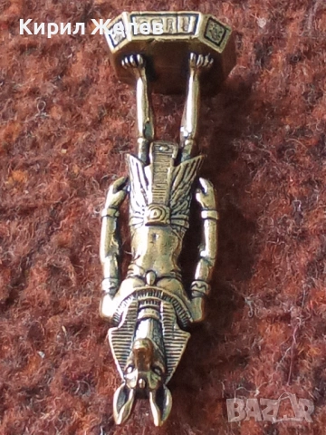 Бронзова фигурка на анубис 45033, снимка 5 - Колекции - 54173050