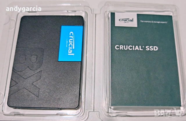 2TB SSD Crucial BX500 2000GB SATA 6Gb/s 2.5 скорост на четене/запис - 540/500 MB/s. диск 2тб 2ТБ, снимка 6 - Твърди дискове - 54574769
