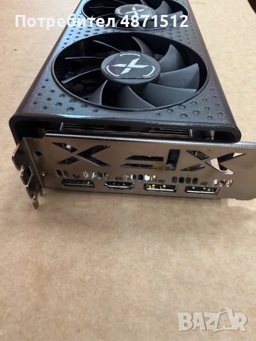 Видеокарта 6600XT XFX Speedster QICK 308, 8Gb DDR6, снимка 6 - Видеокарти - 55100346