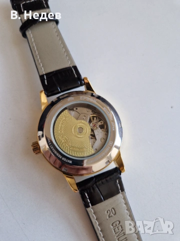 ORIENT Sun & Moon, semi-skeleton, automatic, cal. Epson, Japan, 21 jewels. Чисто нов!, снимка 10 - Мъжки - 55151004