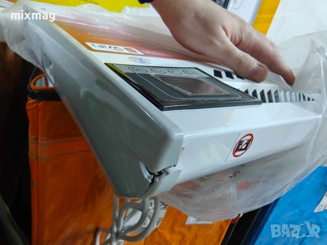 КОНВЕКТОР 1500.0W ELDOM RH15NW ОТОПЛЯЕМА ПЛОЩ ДО 18.00 m², БЯЛ, WI-FI с дефект, снимка 7 - Отоплителни печки - 54424304