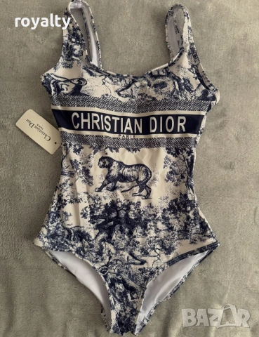 Christian Dior Нов Цял Дамски Бански Диор 