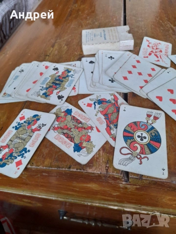 Стари Атласни карти за игра #3, снимка 4 - Други ценни предмети - 54070102