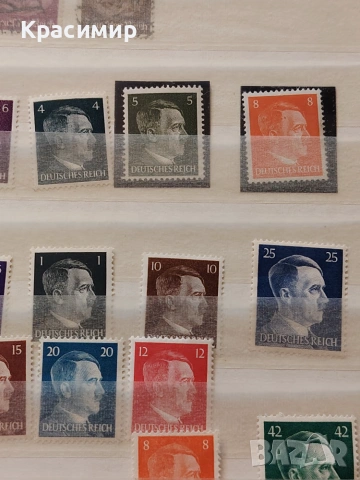 DEUTSCHES REICH , снимка 9 - Филателия - 54979341