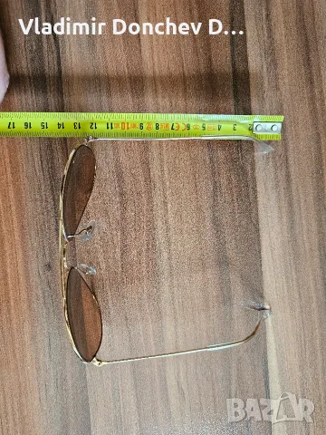 Ray-Ban Aviator - оригинални, снимка 7 - Слънчеви и диоптрични очила - 55663037