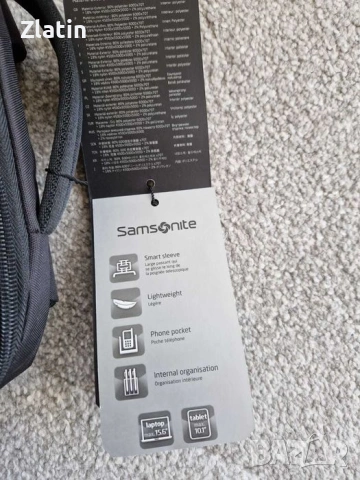 Samsonite Desklite лаптоп раница, снимка 9 - Раници - 54371015