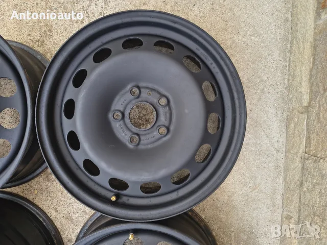5х112 - 16 цола 5x112 Volkswagen Golf Touran 5 x 112 Оригинални метални джанти, снимка 4 - Гуми и джанти - 55660433
