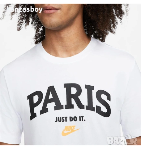 Nike Sportswear Paris Print T-Shirt - мъжка тениска р-р М