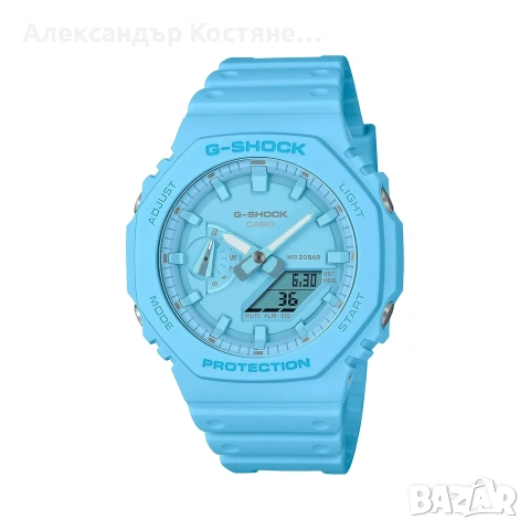 Нов часовник Casio G-Shock GA-2100-2A2ER - гаранция