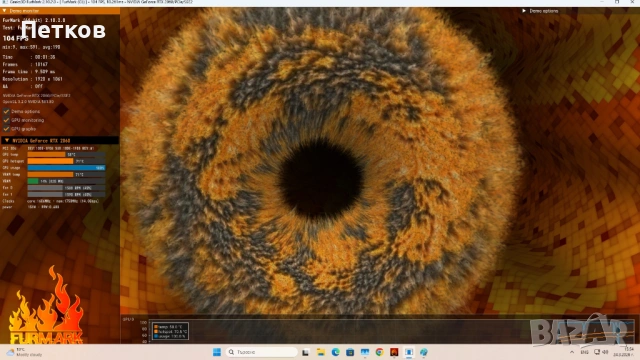 Видеокарта Palit RTX 2060 GamingPro OC 6GB GDDR6, снимка 5 - Видеокарти - 53981302