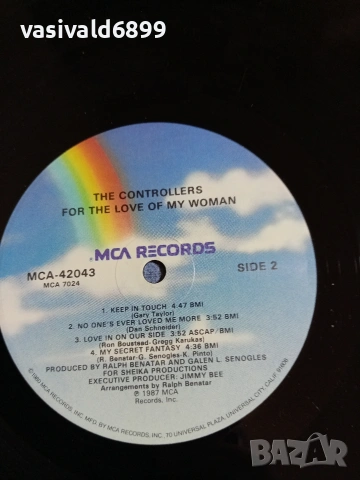 "THE CONTROLLERS" - "FOR THE LOVE OF MY WOMAN", снимка 7 - Грамофонни плочи - 55215125