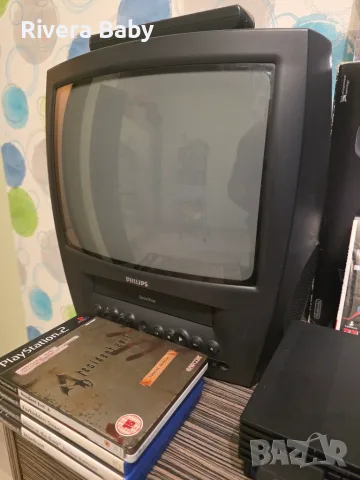 Ретро Гейминг ТВ с видеокасети PHILIPS