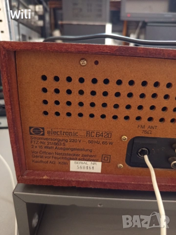 Vintage Elit Electronik R 6420 ресивър 1975 г., снимка 11 - Аудиосистеми - 55262175