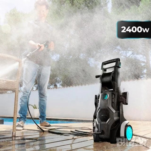 Водоструйка Cecotec HydroBoost 2400 AdvanceClean, 180 BAR, 480 L/h, 2400 W, включени аксесоари, снимка 3 - Парочистачки и Водоструйки - 55044955