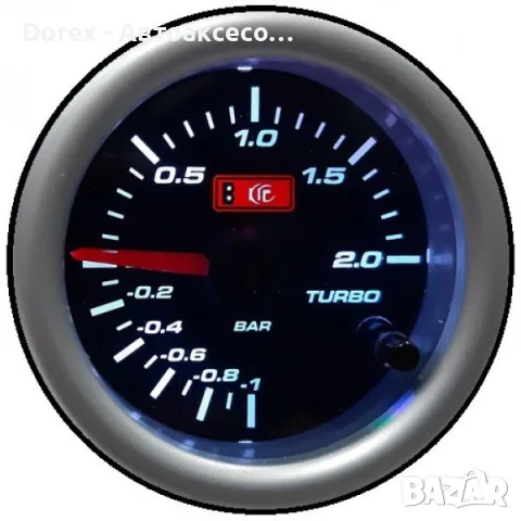 Измервателен уред Boost 52 мм за налягане на турбо -1 до 2 BAR