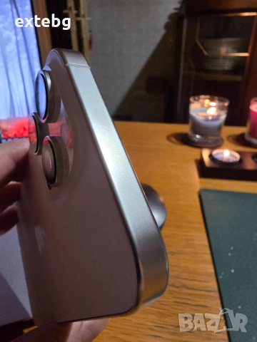 IPHONE 16 pro max white titanium 256/8gb, снимка 3 - Apple iPhone - 53977241