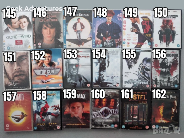 Екшън, Драма, Трилър, Ужаси Филми DVD's - Оригинални Филмови Дискове на Английски Език, снимка 10 - Екшън - 47015417