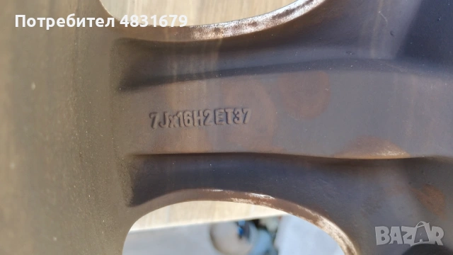 Джанти за Мерцедес 16 цола, снимка 10 - Гуми и джанти - 54597123