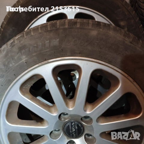 гуми с aлуминиеви джанти Aluminievi djanti за VOLVO S60 S80 V70 FORD FOCUS MONDEO 16 цола 5x108, снимка 5 - Гуми и джанти - 54841028