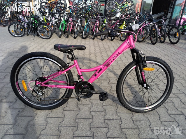 X Велосипед 24" PRINCESS розов, снимка 11 - Велосипеди - 54398248