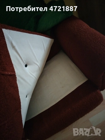 Фотиойли 2бр и табуретки 2бр запазени, снимка 2 - Дивани и мека мебел - 54244380