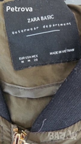 Дамско преходно яке Zara Basic, снимка 4 - Якета - 54659636
