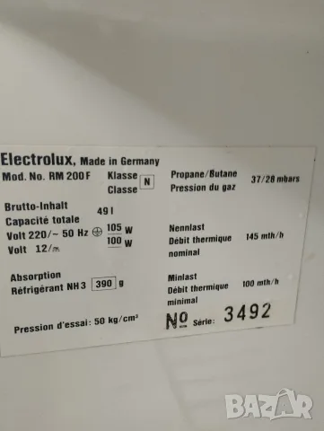 Electrolux!Хладилник на газ, 12 и 220 волта , снимка 6 - Хладилни чанти - 55703954
