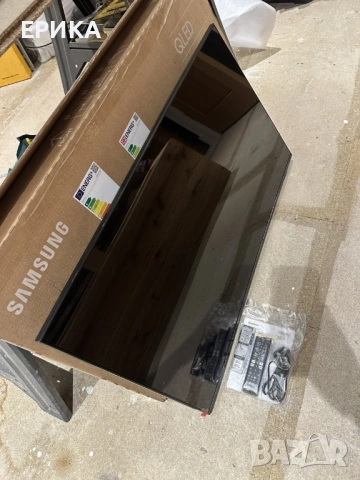 НОВ Samsung 43” Inch 4k QLED Q7F2 Smart Ai chip TV – QE43Q7F2 смарт телевизор, снимка 3 - Телевизори - 54725779
