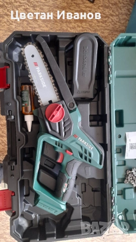 Акумолаторна резачка Parkside 20v, снимка 4 - Градинска техника - 54348195
