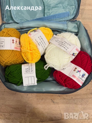 Комплект аксесоари за плетене, 58 части, алуминиеви куки – Пълен сет за начинаещи и напреднали, снимка 4 - Други - 54115546