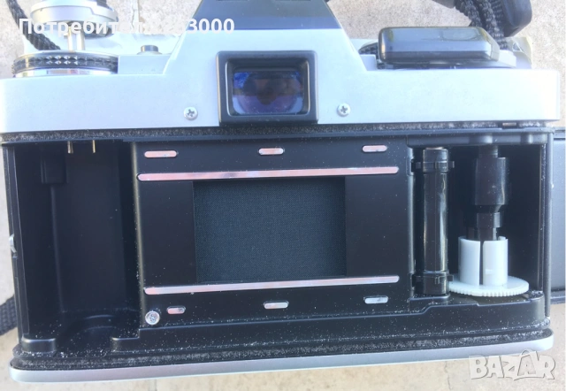 Работеща Minolta XG-M с портретен и телефото обективи, снимка 6 - Фотоапарати - 54429054